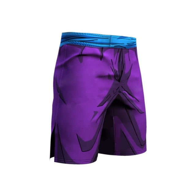 Short de Compression DBZ - Violet