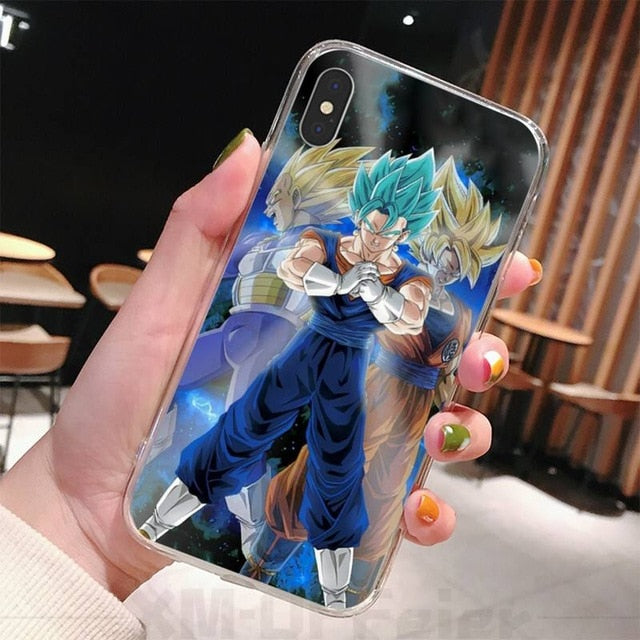 Coque iPhone Dragon Ball Super - Goku & Vegeta