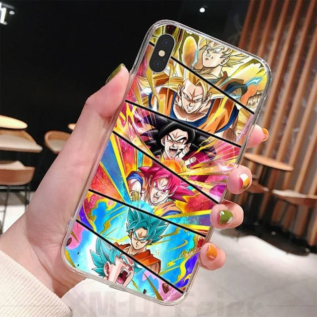 Coque iPhone Dragon Ball Super - Characters Cut 2