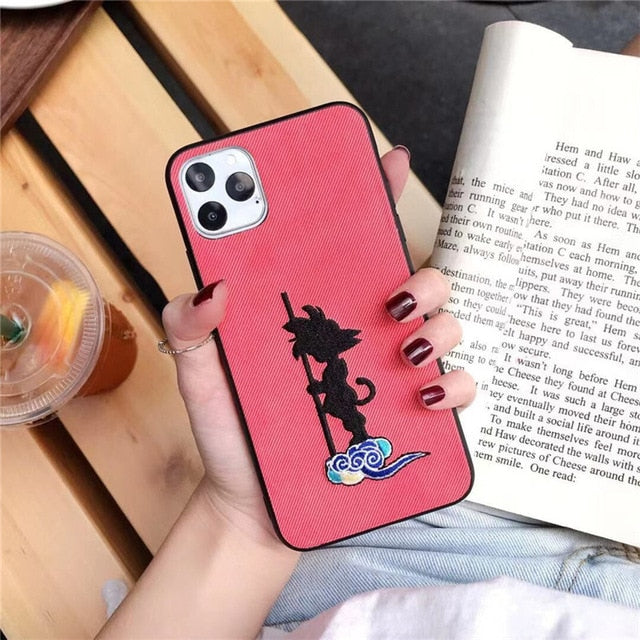 Coque iPhone Dragon Ball Deluxe - Goku Nuage