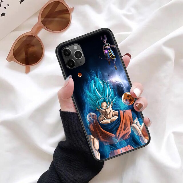 Coque DBZ iPhone - San Goku Saiyan Bleu